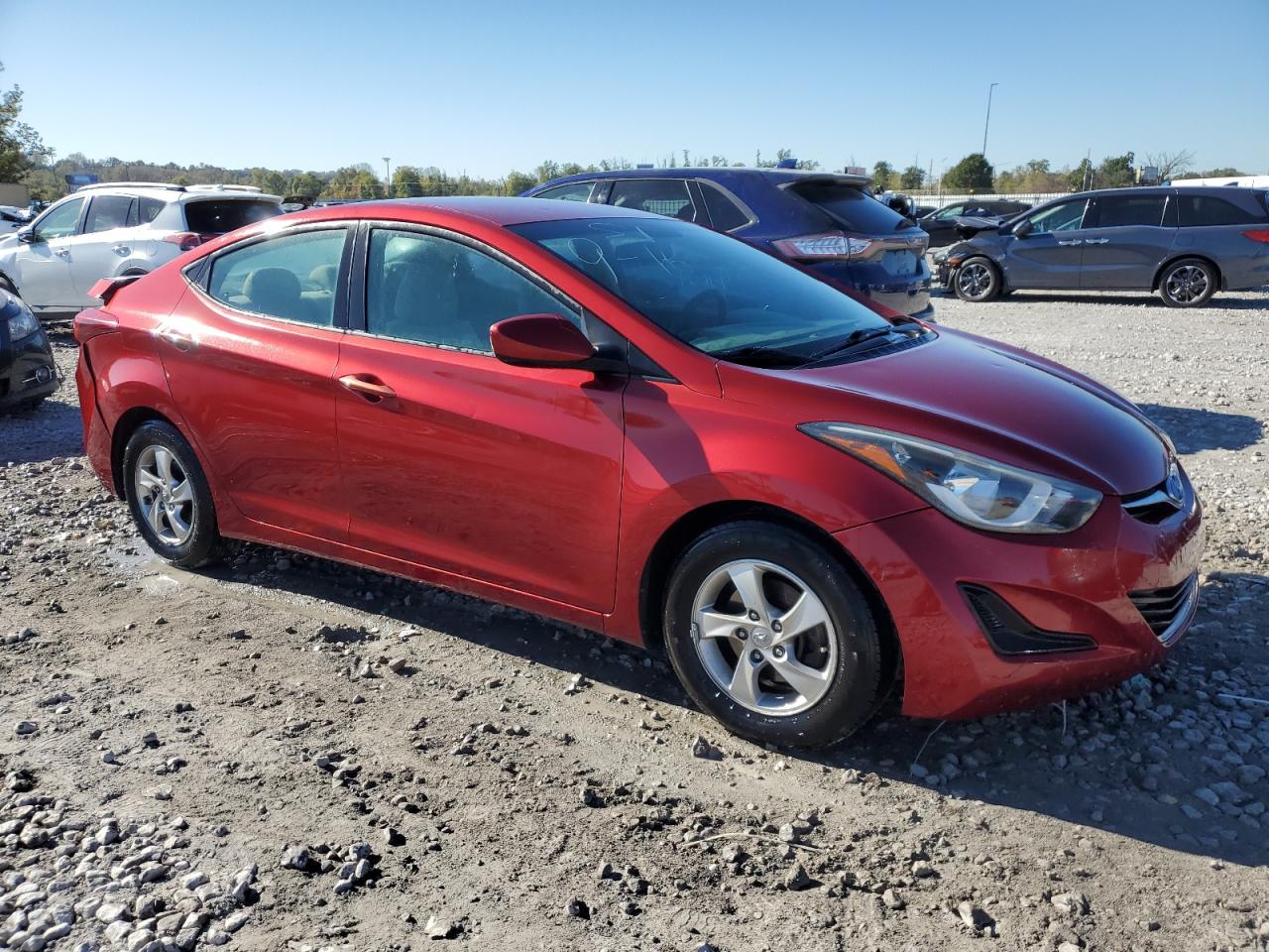 Lot #2989277698 2014 HYUNDAI ELANTRA SE