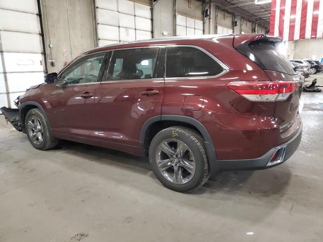 VIN 5TDDZRFH8JS841894 2018 Toyota Highlander, Limited no.2