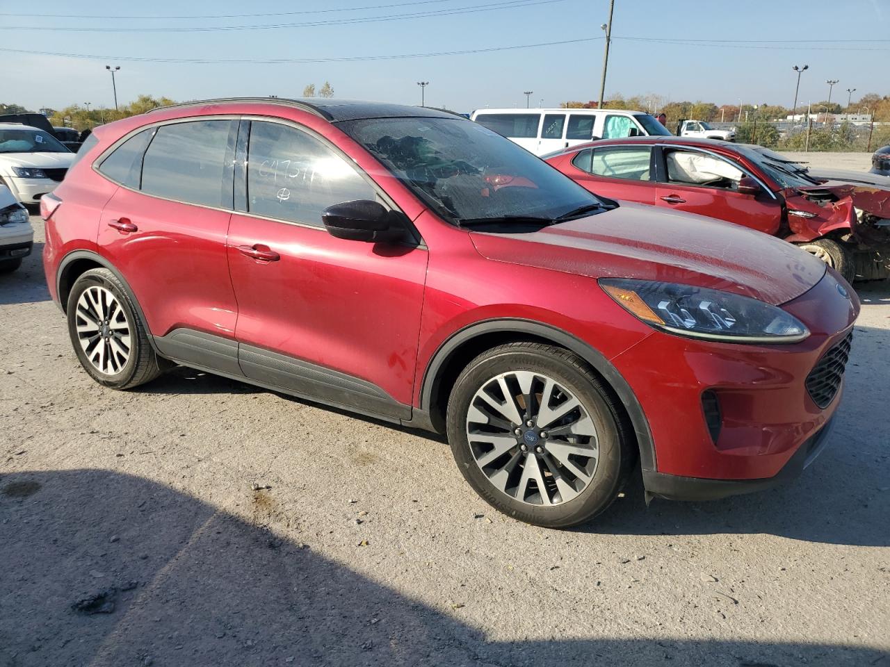 Lot #2955051773 2020 FORD ESCAPE SE