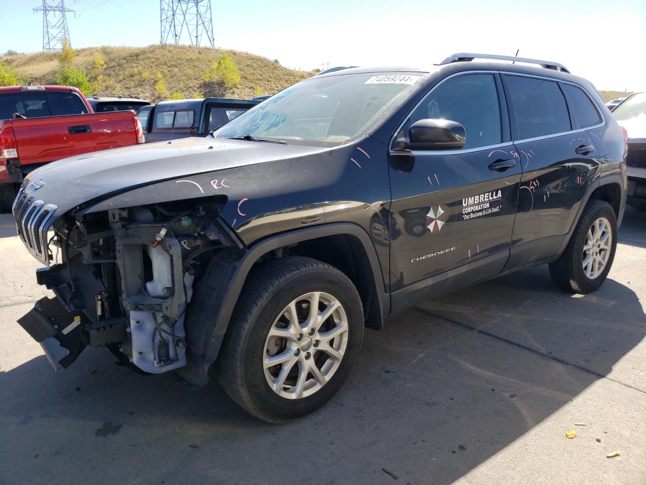 Lot #2921814532 2015 JEEP CHEROKEE L