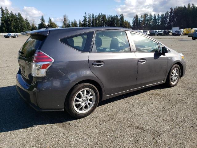 TOYOTA PRIUS V 2016 gray  hybrid engine JTDZN3EU4GJ051642 photo #4