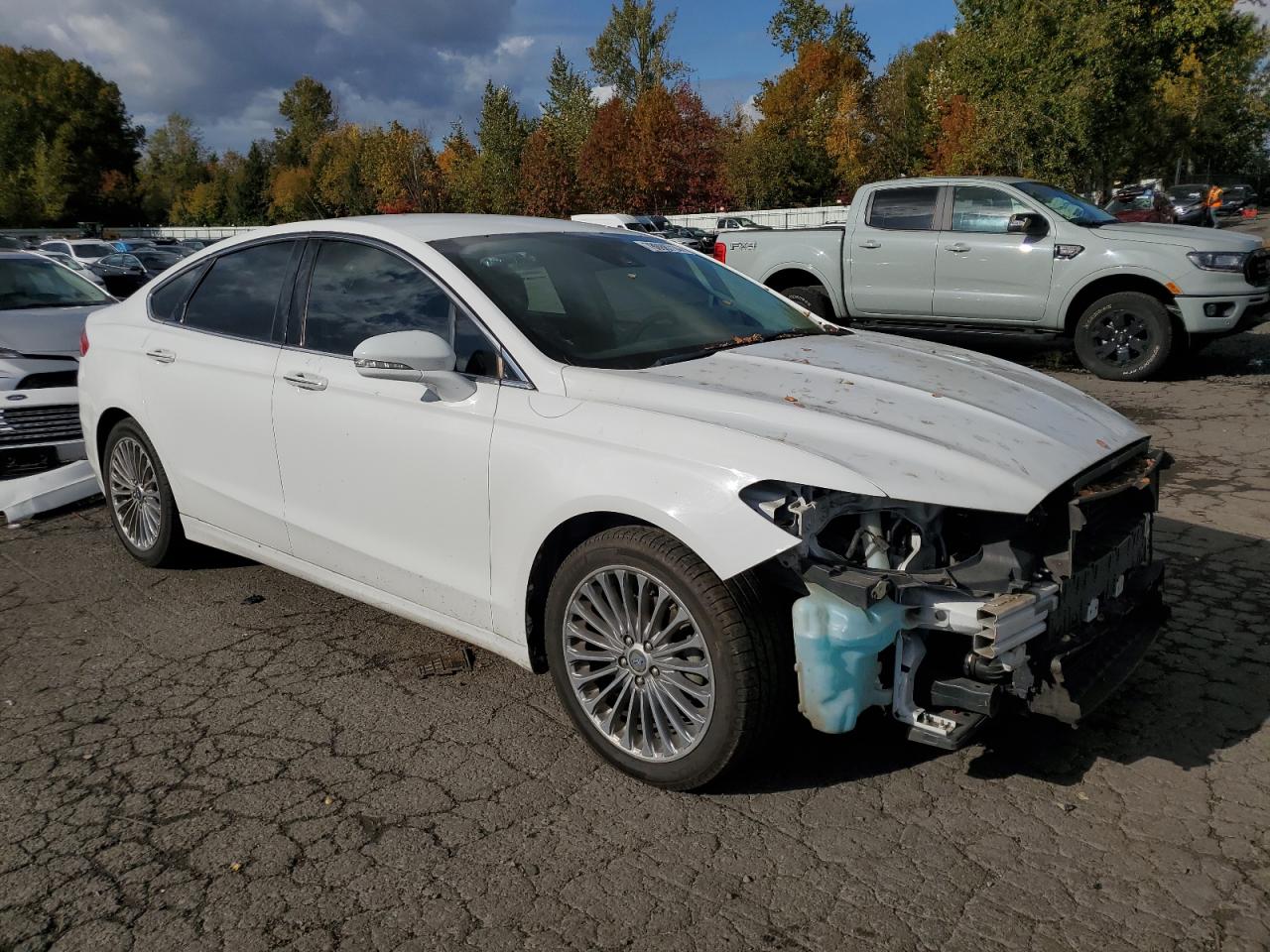 Lot #3030389460 2013 FORD FUSION TIT