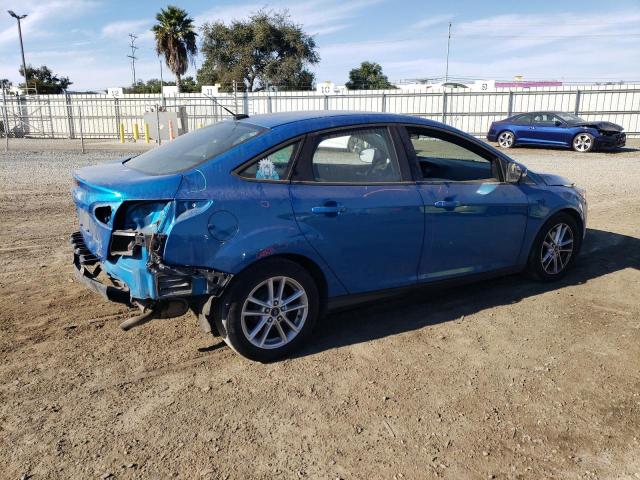 FORD FOCUS SE 2015 blue  gas 1FADP3F24FL333354 photo #4