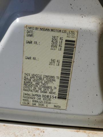 2016 NISSAN ALTIMA 2.5 - 1N4AL3AP9GN308554
