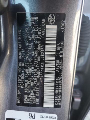 2017 TOYOTA CAMRY LE - 4T1BF1FKXHU382169