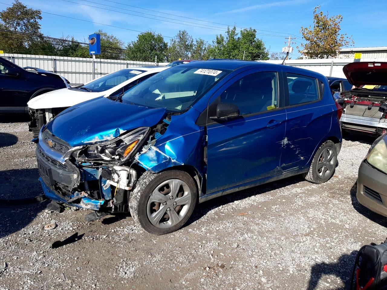 Lot #2972408410 2020 CHEVROLET SPARK LS