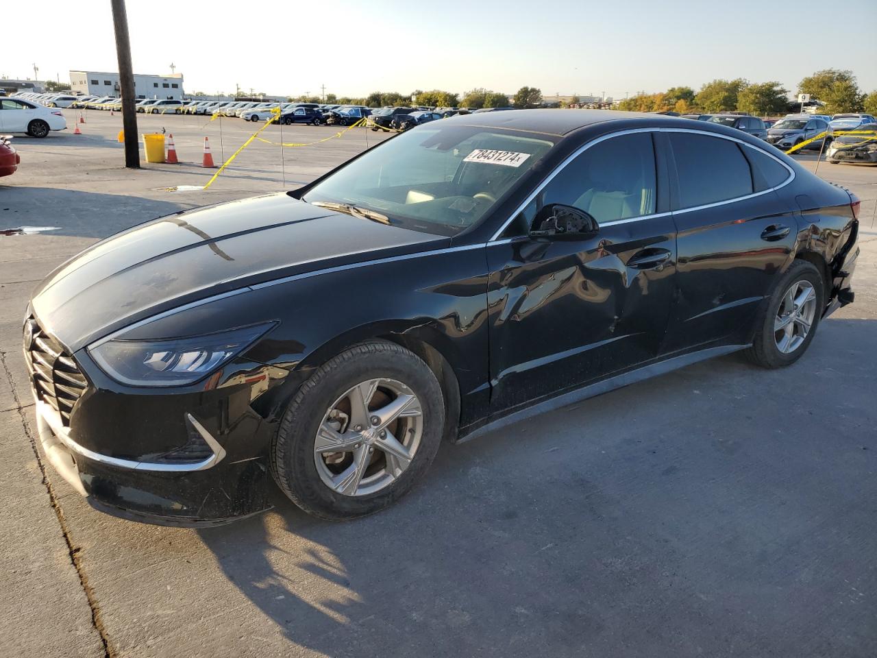 Lot #2962252987 2021 HYUNDAI SONATA SE