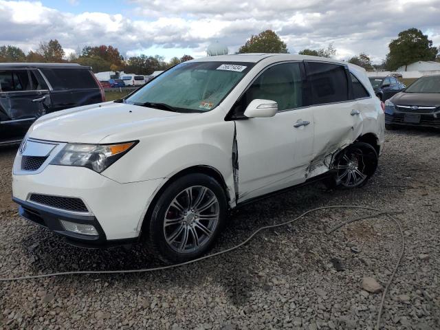 ACURA MDX TECHNO 2012 white  gas 2HNYD2H44CH511960 photo #1