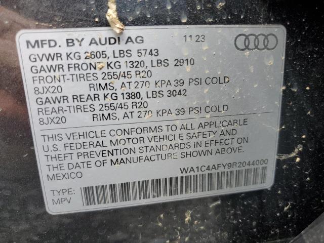2024 AUDI SQ5 PRESTI WA1C4AFY9R2044000