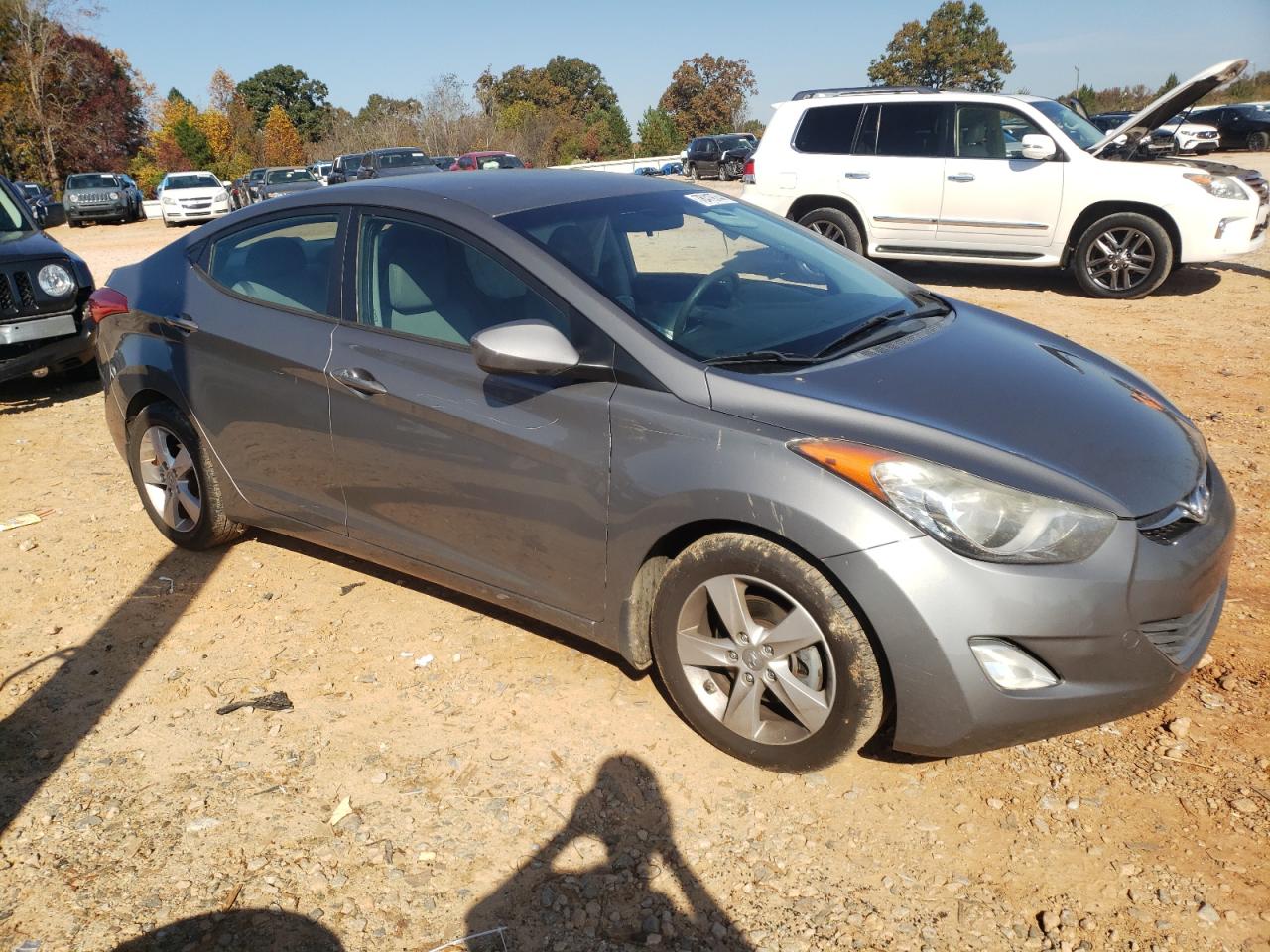 Lot #3024380548 2013 HYUNDAI ELANTRA GL