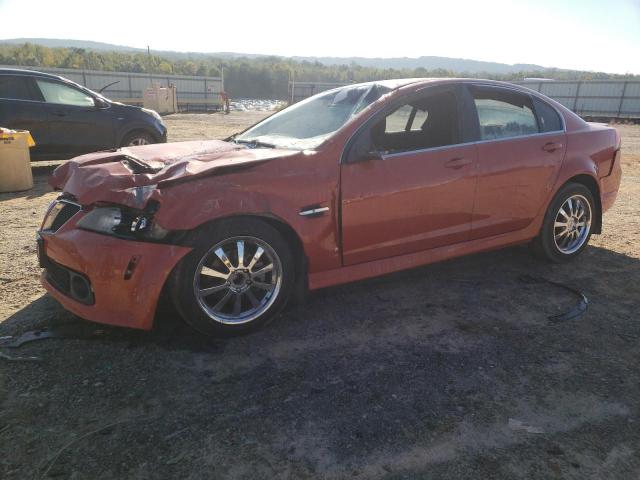 PONTIAC G8 2008 orange  gas 6G2ER57708L140580 photo #1