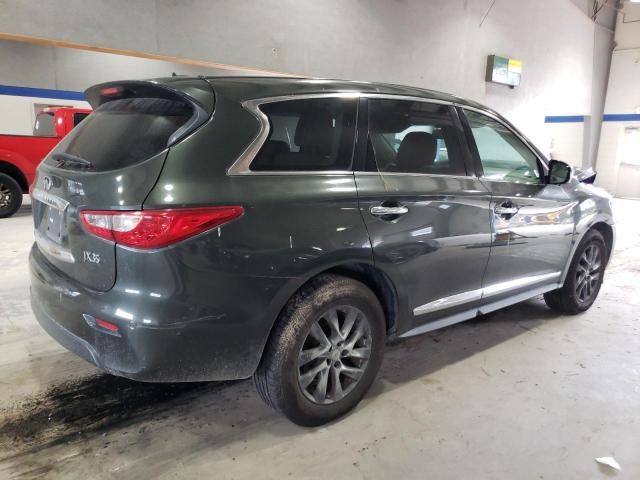 INFINITI JX35 2013 green 4dr spor gas 5N1AL0MM9DC322502 photo #4