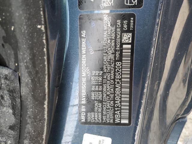 2021 BMW M440XI WBA13AR08MCF85208