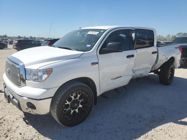 TOYOTA TUNDRA CRE 2013 white  gas 5TFEY5F12DX145128 photo #1