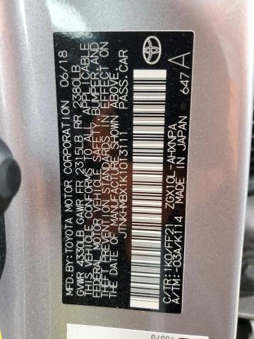 2019 TOYOTA C-HR XLE - JTNKHMBX1K1013111
