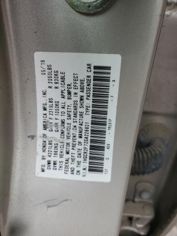 2016 HONDA ACCORD EX - 1HGCR2F72GA226601