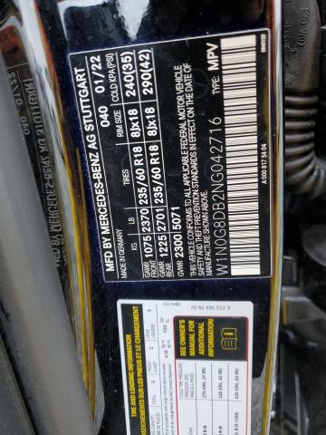 2022 MERCEDES-BENZ GLC 300 - W1N0G8DB2NG042716