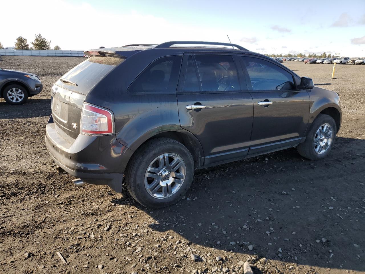 FORD EDGE SEL 2007 gray  gas 2FMDK48C77BB45199 photo #4