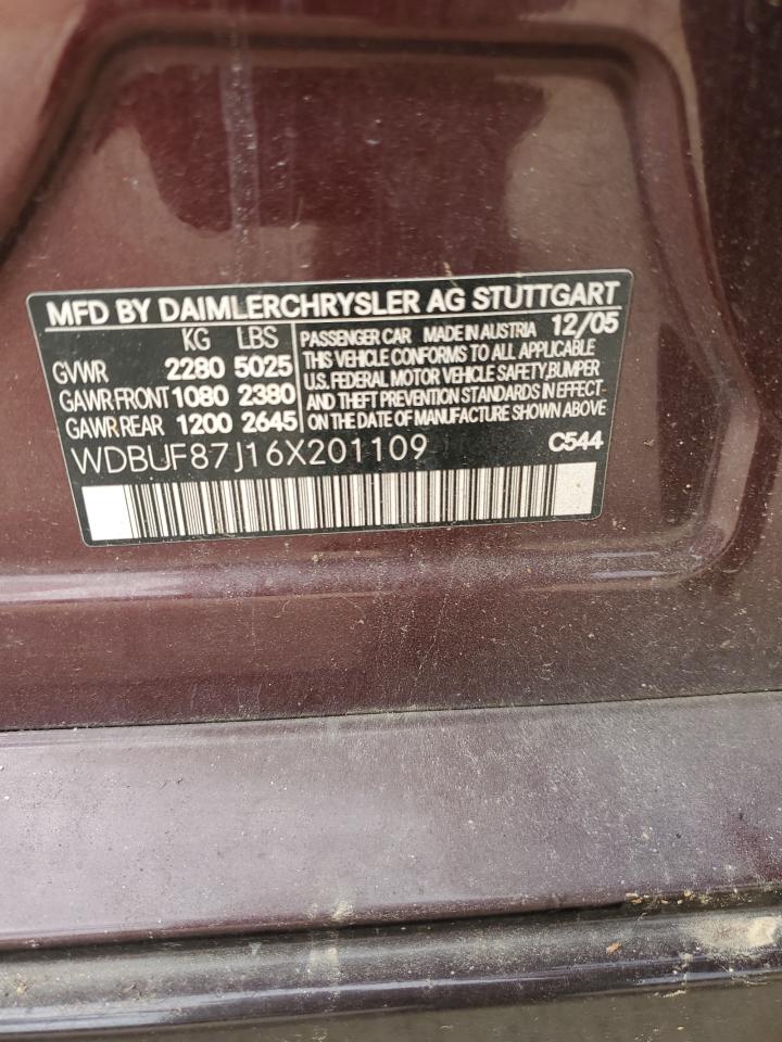 Lot #2952635182 2006 MERCEDES-BENZ E 350 4MAT