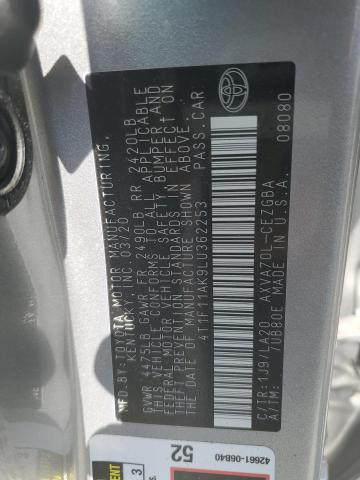 2020 TOYOTA CAMRY XLE - 4T1F11AK9LU362253