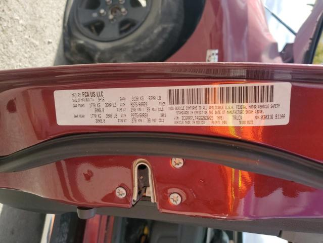 2016 RAM 1500 SLT - 3C6RR7LT4GG263021