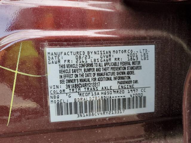 VIN 3N1AB8CV4RY213317 2024 NISSAN SENTRA no.12