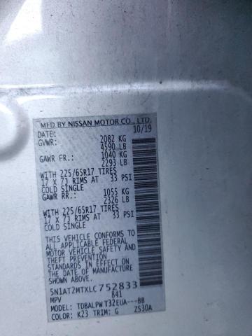 2020 NISSAN ROGUE S - 5N1AT2MTXLC752833