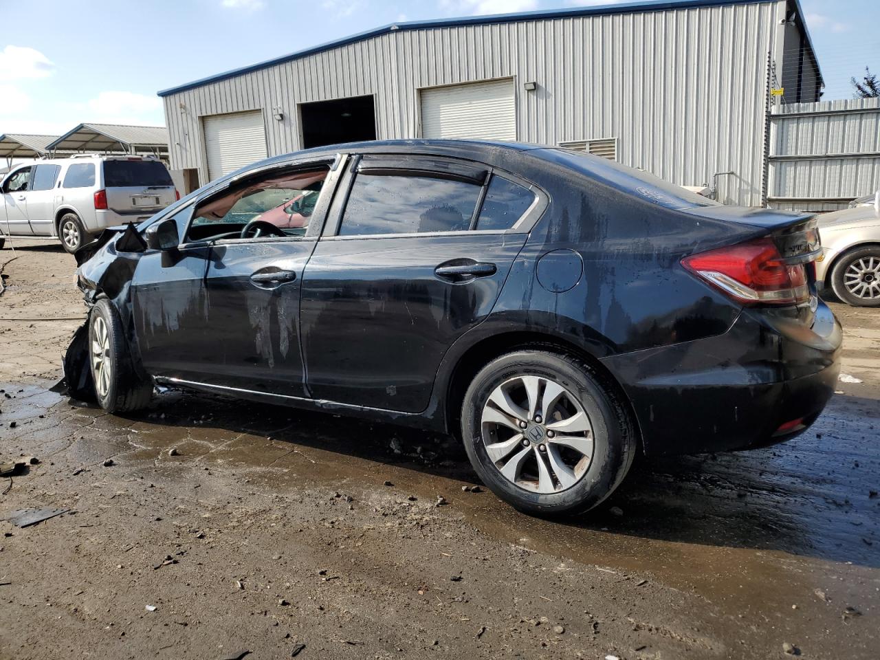 Lot #2993869326 2014 HONDA CIVIC LX