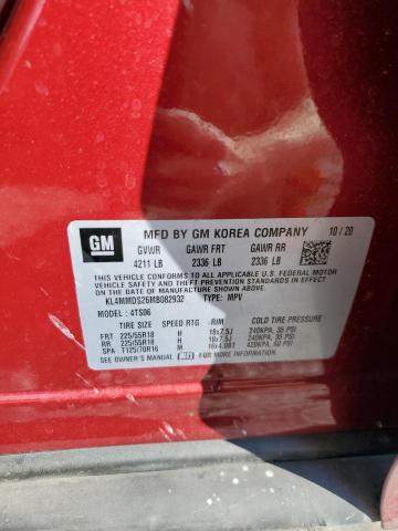 2021 BUICK ENCORE GX - KL4MMDS26MB082932