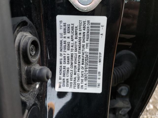 2016 HONDA CIVIC TOUR - 19XFC1F97GE203417