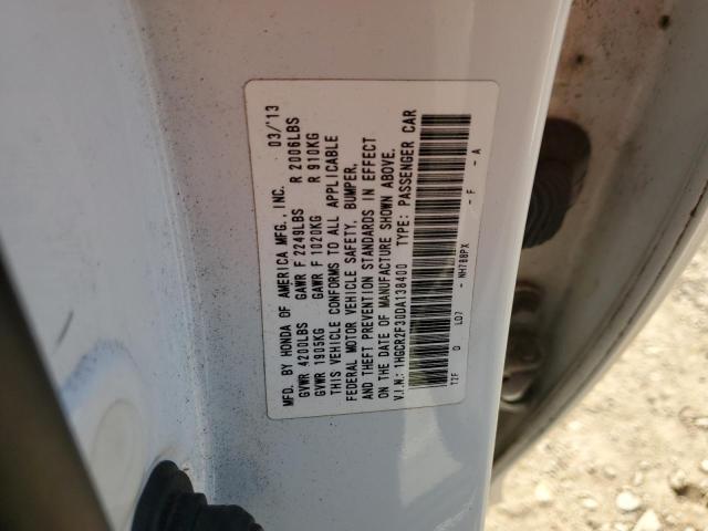 VIN 1HGCR2F30DA138400 2013 Honda Accord, LX no.12