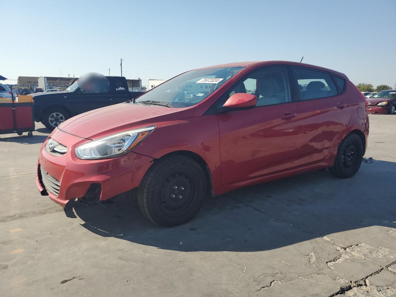 Lot #2928180700 2017 HYUNDAI ACCENT SE