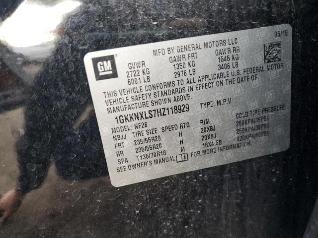 2017 GMC ACADIA DEN - 1GKKNXLS7HZ118929