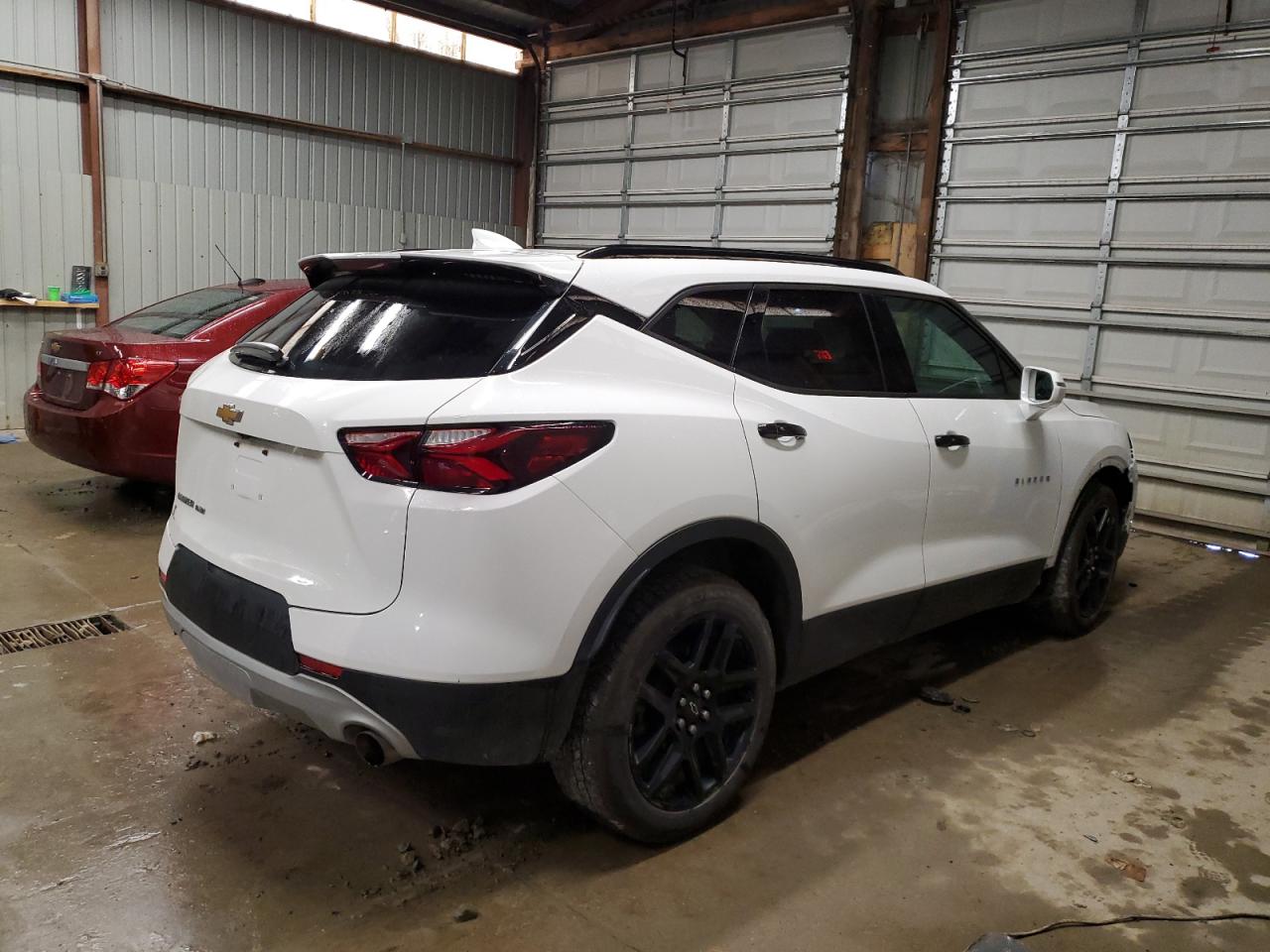 CHEVROLET BLAZER 2LT 2020 white  gas 3GNKBHRS8LS705171 photo #4