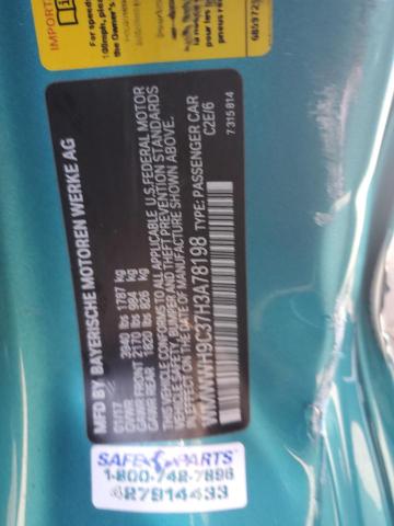 2017 MINI COOPER JOH WMWWH9C37H3A78198