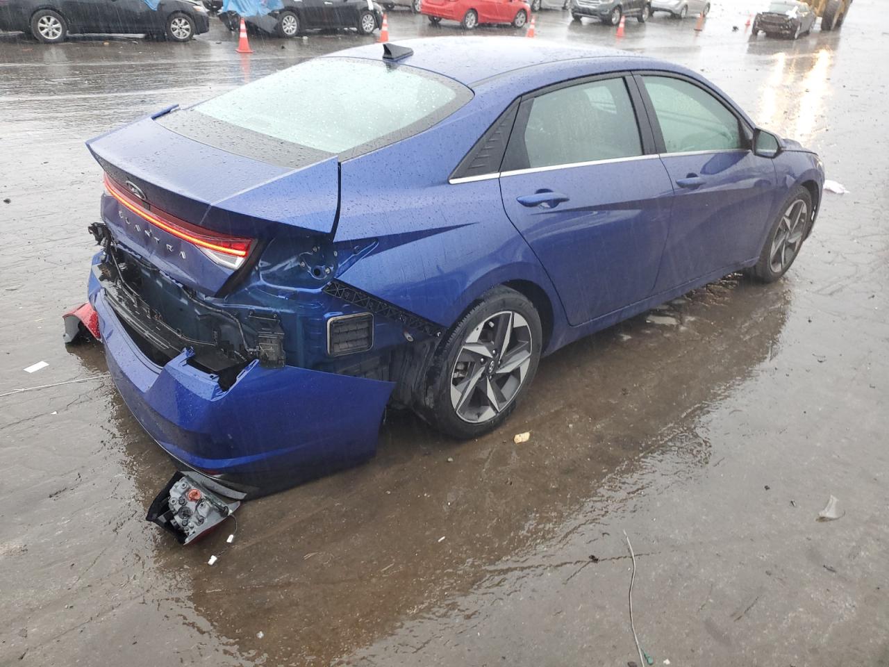 Lot #2972549041 2021 HYUNDAI ELANTRA SE