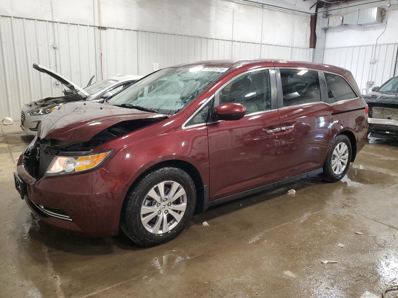 Lot #2960238460 2016 HONDA ODYSSEY EX