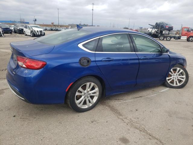 CHRYSLER 200 LIMITE 2015 blue  gas 1C3CCCAB3FN664055 photo #4