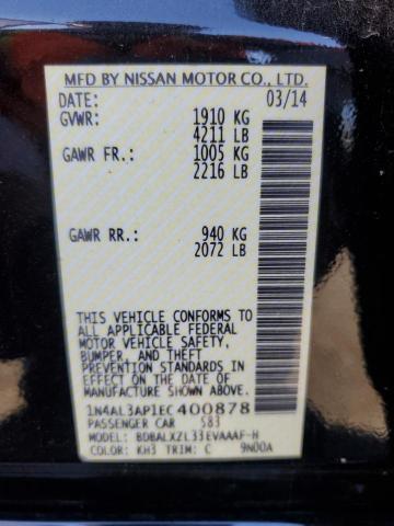 VIN 1N4AL3AP1EC400878 2014 Nissan Altima, 2.5 no.12