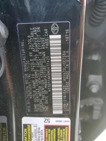 VIN 4T1G11AK6MU417425 2021 TOYOTA CAMRY no.12