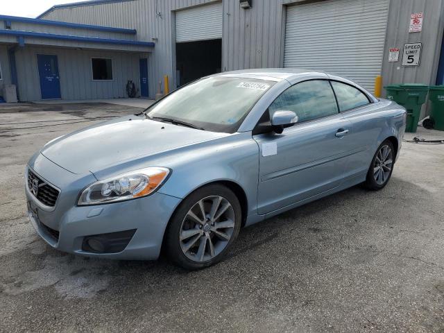 VOLVO C70 T5 2012 blue converti gas YV1672MC1CJ128021 photo #1