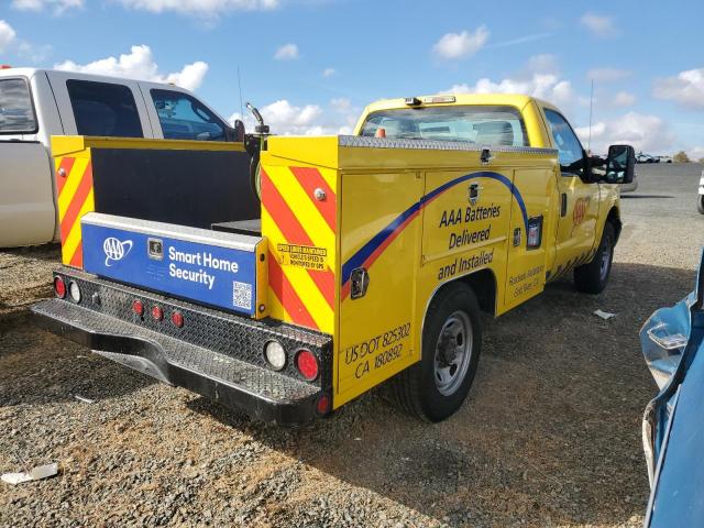 FORD F250 SUPER 2016 yellow pickup gas 1FDBF2A63GEA61146 photo #4