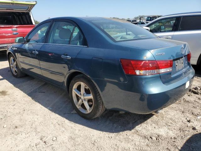 HYUNDAI SONATA GLS 2006 blue  gas 5NPEU46F56H040096 photo #3