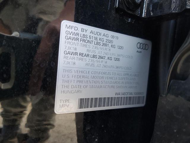 VIN WA1AECF38L1008803 2020 AUDI Q3 no.13