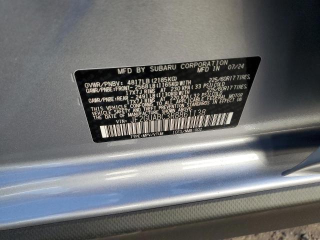 2024 SUBARU CROSSTREK - JF2GUABC3R8861138