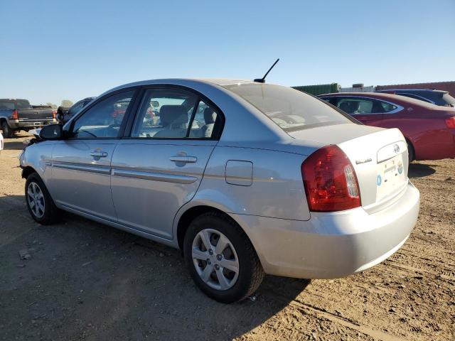 HYUNDAI ACCENT GLS 2008 silver sedan 4d gas KMHCN46C28U241579 photo #3