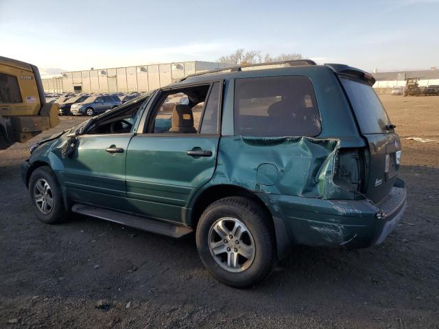 HONDA PILOT EX 2003 green  gas 2HKYF184X3H515514 photo #3