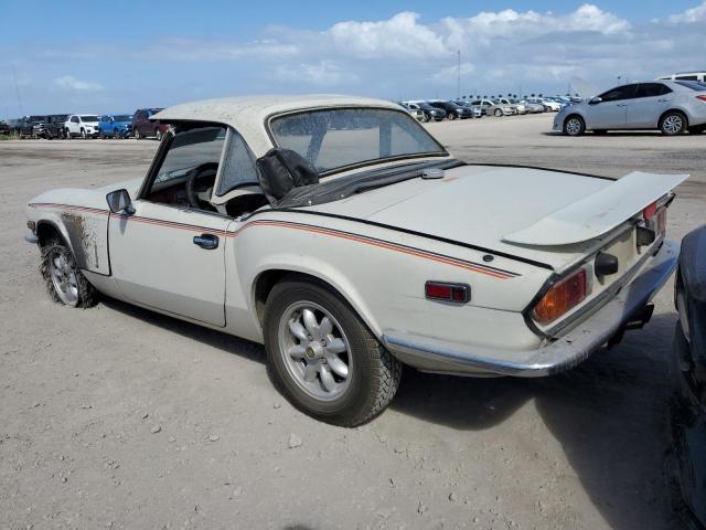 TRIUMPH CAR SPITFIRE 1979 white   FM92228UC photo #3