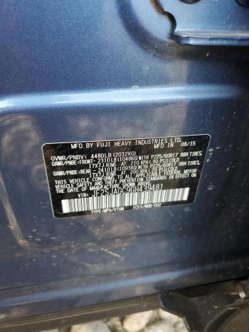 2016 SUBARU FORESTER 2 - JF2SJAGC9GH439481
