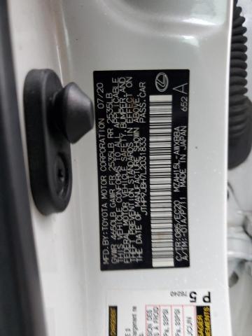 2020 LEXUS UX 250H - JTHP9JBH7L2031833